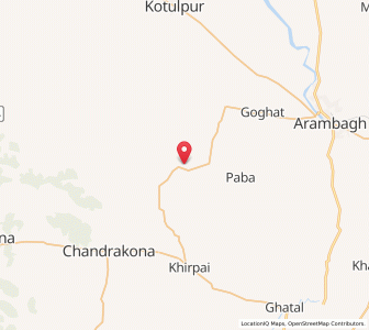 Map of Ramjibanpur, West Bengal