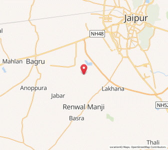 Map of Ramjipura, Rajasthan