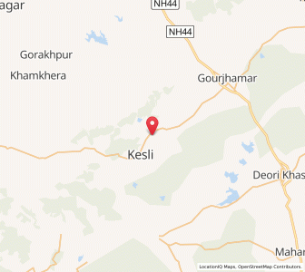 Map of Ramkheri, Madhya Pradesh