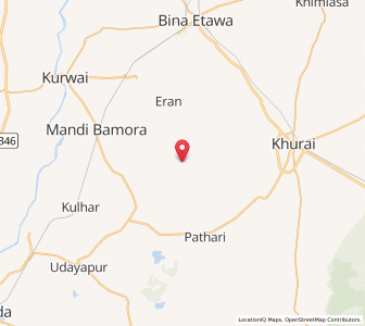 Map of Ramkhiriya, Madhya Pradesh