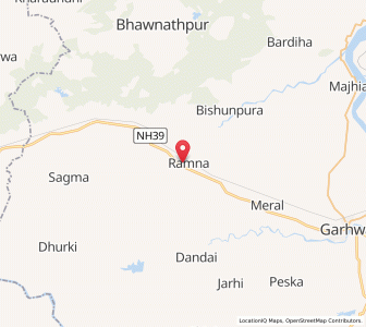 Map of Ramna, Jharkhand