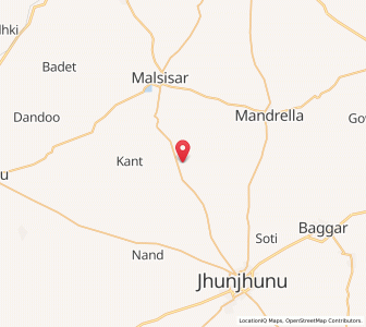 Map of Ramniwas ki Dhani, Rajasthan