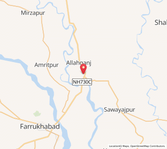 Map of Rampalpur, Uttar Pradesh