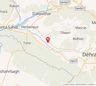 Map of Rampur Chhota, Uttarakhand