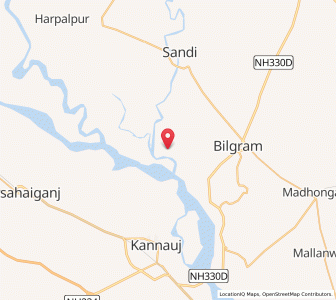 Map of Rampur Majhiara, Uttar Pradesh