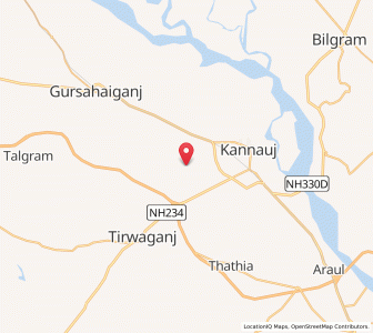 Map of Rampur Nawada, Uttar Pradesh