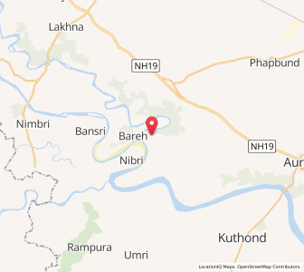 Map of Rampur Pratapsingh, Uttar Pradesh