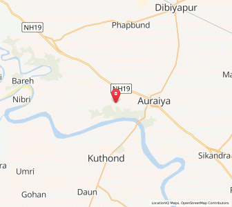 Map of Rampur Ramsahai, Uttar Pradesh