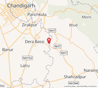 Map of Rampur Sainian, Punjab