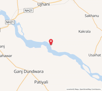Map of Ramsahai Ka Nagla, Uttar Pradesh