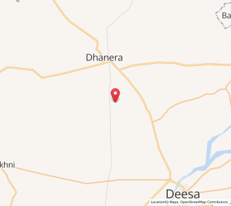 Map of Ramsan, Gujarat