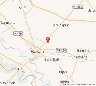 Map of Ramsukh ka Nagla, Uttar Pradesh