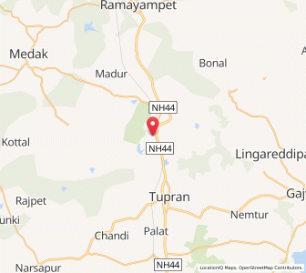 Map of Ramtapur, Andhra Pradesh