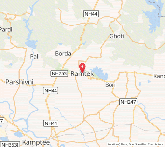 Map of Ramtek, Chhattisgarh