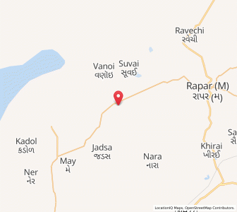 Map of Ramwao, Gujarat