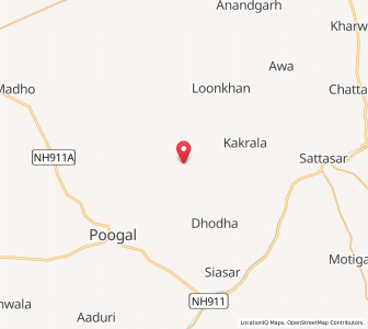 Map of Ranawala, Rajasthan