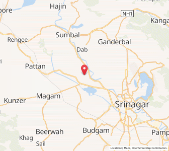Map of Ranbergad Partapgad, Kashmir