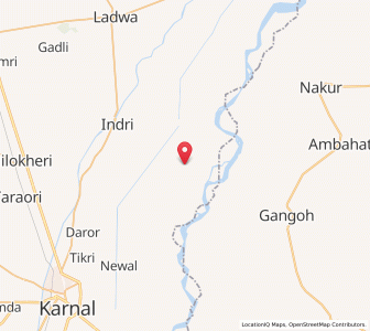 Map of Randauli, Haryana