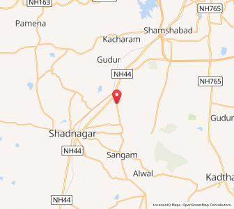 Map of Rangapur, Andhra Pradesh