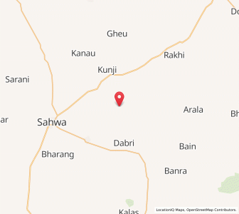 Map of Rangheri, Rajasthan