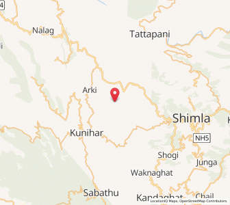 Map of Rangol, Himachal Pradesh