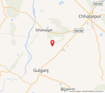 Map of Ranguwan, Madhya Pradesh