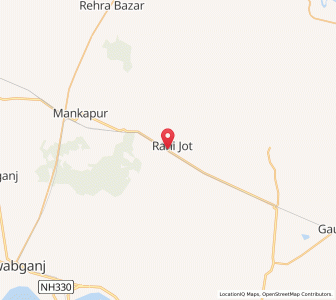 Map of Rani Jot, Uttar Pradesh