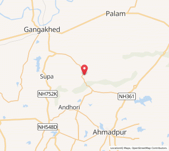 Map of Rani Sawargaon, Maharashtra