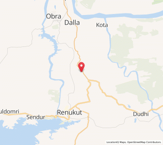 Map of Rani Tal, Uttar Pradesh