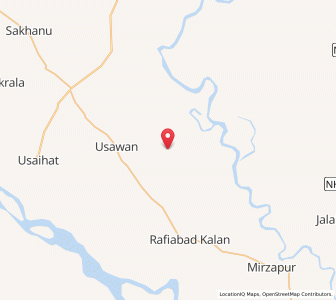 Map of Ranjit Nagla, Uttar Pradesh