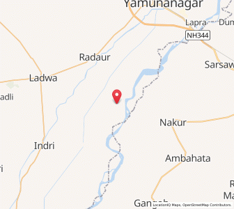 Map of Rao, Haryana