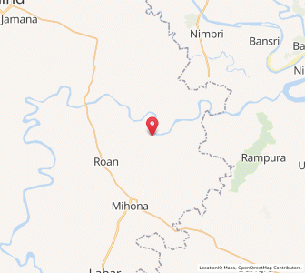 Map of Raokot, Madhya Pradesh
