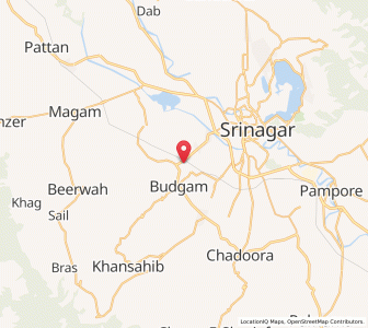 Map of Rashipura, Kashmir