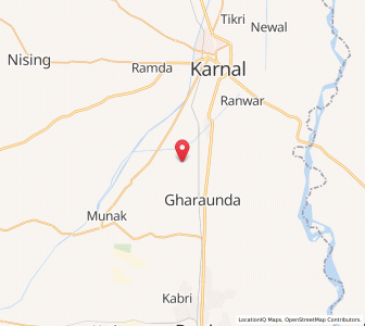 Map of Rasin, Haryana