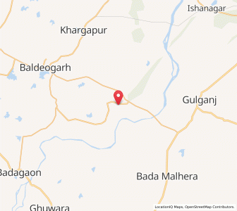 Map of Rasmano, Madhya Pradesh