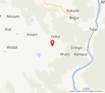 Map of Raspalli, Andhra Pradesh
