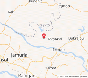 Map of Rasuan, West Bengal