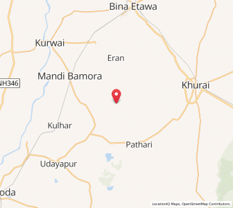 Map of Rasula, Madhya Pradesh