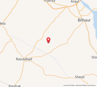 Map of Rasulpur Rasulabad, Uttar Pradesh