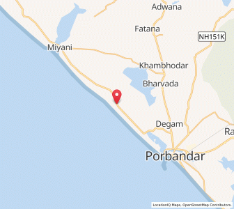 Map of Ratadi, Gujarat