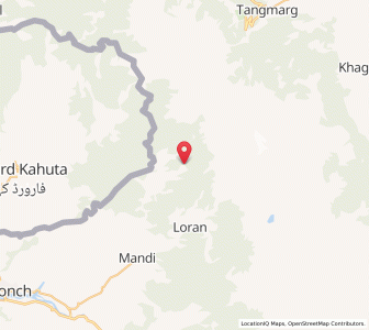 Map of Ratanpathri, Kashmir