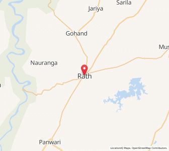 Map of Rath, Uttar Pradesh
