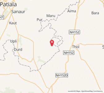 Map of Ratta Khera, Punjab
