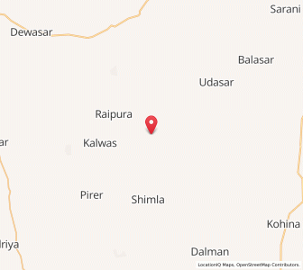 Map of Ratusar, Rajasthan