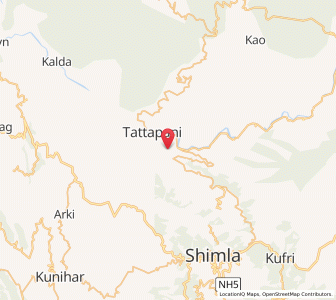 Map of Raula, Himachal Pradesh