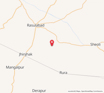 Map of Rauli, Uttar Pradesh