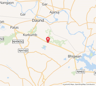 Map of Ravangaon, Maharashtra
