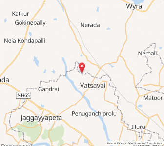 Map of Ravinutla, Andhra Pradesh