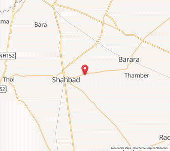 Map of Rawa, Haryana