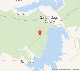 Map of Rawali Kudi, Madhya Pradesh